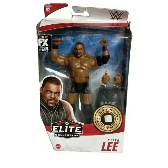 WWE Elite Keith Lee New In Box Series 82 True FX Certified Authentic - Picture 1 of 5